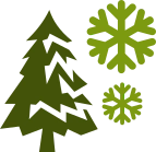 Winter tree services hover icon